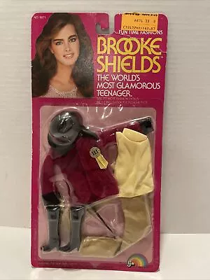 Brooke Shields Doll FUN TIME FASHIONS 8871 Riding Habit Outfit  1982 New In Box • $16.99