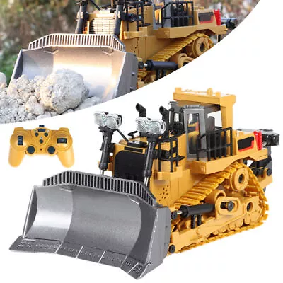 AU 1:24 RC Excavator Remote Control Electric Crawler Alloy Engineering Bulldozer • $70.69