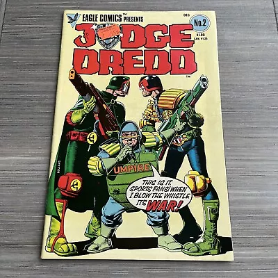 £1.99 • Buy Eagle Comics Presents JUDGE DREDD #2 (1983) John Wagner/Brian Bolland 9.0 VFNM