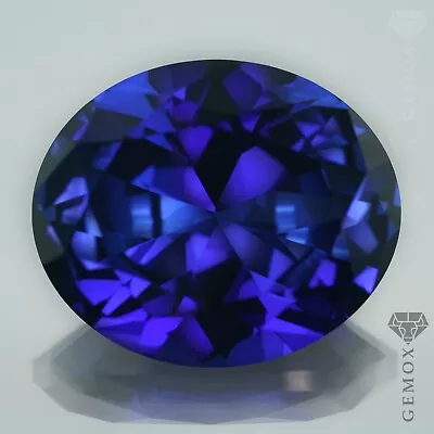 Blue Sapphire Oval Cut Loose Gemstone Royal Blue Corundum LabGrown Faceted Stone • £15.44