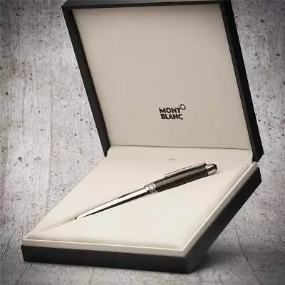 Montblanc Solitaire Carbon Steel Le Grand No 146 Fountain Pen ID 5819  • $1359