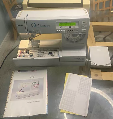 $799.99 • Buy Pfaff 7530 Quilt And Craft Pro Sewing Machine With GREAT EXTRAS!!!!
