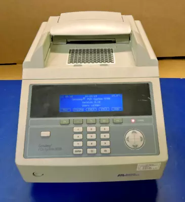 Applied Biosystems GeneAmp PCR System 9700 Thermal Cycler 96 Well Block WARRANTY • $495