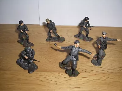 6 German Infantry From Series 1 WW2 1/32  Ultimate Soldier 21st Century Toys • £9.99