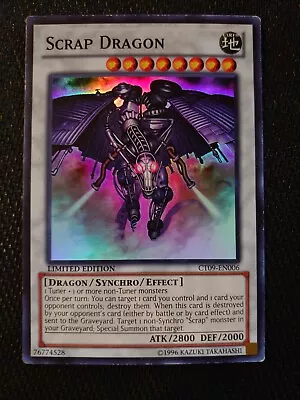 Yu-Gi-Oh! TCG Scrap Dragon 2012 Collectors Tins CT09-EN006 Limited Super Rare • $1.39