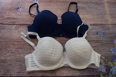 New Marie Meili Lila 2 Pack Underwired Bras Size Uk 32d Cup      - B21 • £5.99