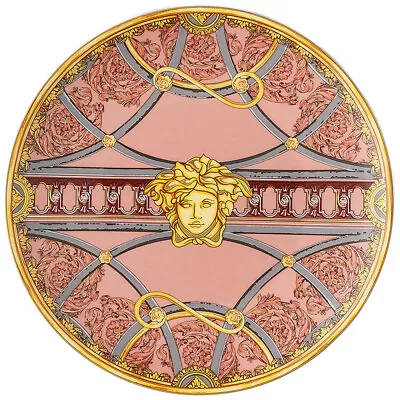 NEW Rosenthal Versace La Scala Del Palazzo Plate 17cm Rosa • $116