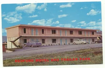 Port Alberni Vancouver Island BC Redford Motel & Trailer Park Canada Postcard • $1.49