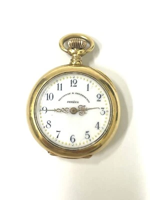 $2500 • Buy Ladies Vintage 18K Yellow Gold Vacheron Constantin Self Wind Pocket Watch