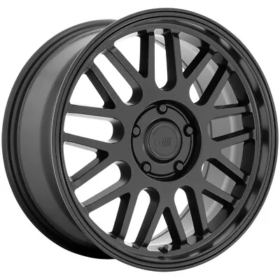 $223 • Buy Motegi MR144 M9 18x8.5 5x112 +42mm Satin Black Wheel Rim 18  Inch