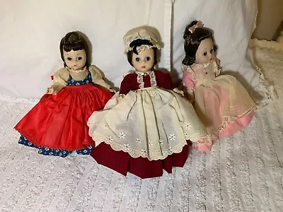 3 Vintage Madame Alexander Little Women Dolls • $30