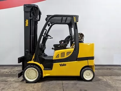 2015 Yale Glc120vx 3 Stage 12000lb Cushion Lpg Forklift Stk 13569 • $33950