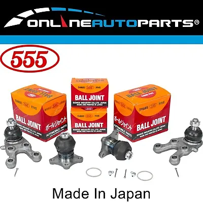 4pc Upper & Lower Ball Joint Kit For Pajero NH NJ NK NL 1991~2000 - Japan 555 • $175.95
