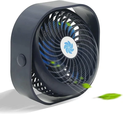 $30.32 • Buy Portable USB Desk Fan With 3 Speeds Wind And Ultra-Quiet, Mini Table Air Conditi