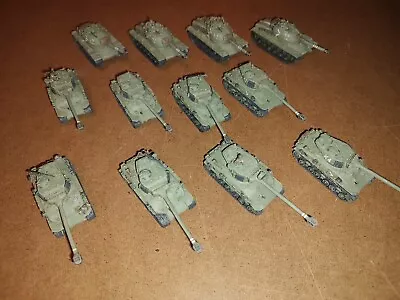 Flames Of War Israeli Magach Platoon + M51 Sherman Platoon (X2) Nicely Painted • $125