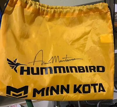 Hummingbird Minn Kota Bag Autographed KVD Aaron Martens Ott Defoe Mike Iaconelli • $65.95