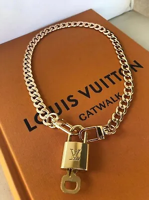 $150 • Buy  Louis Vuitton Padlock Necklace