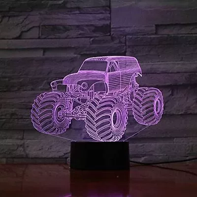 F1 Race Car Lamp Lamp Teen Boys Room Valentines Gifts Kids Car Night Light • $23.57