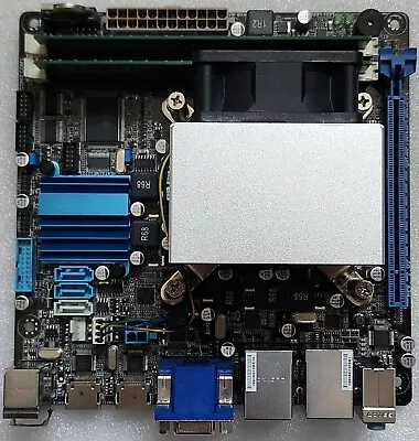 Aaeon EMB-B75A Mini-ITX Motherboard W/ Intel I3-3220 & 4GB DDR3 Crucial Memory • $80