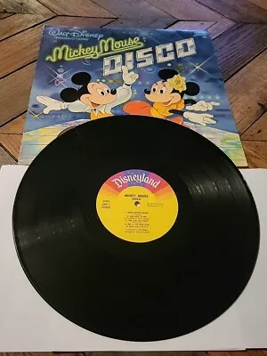 Mickey Mouse DISCO 1979 LP Walt Disney Disneyland Records 2504 Vinyl Album • $11.89