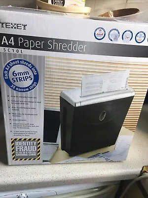 Text A4 Paper Shredders  • £35