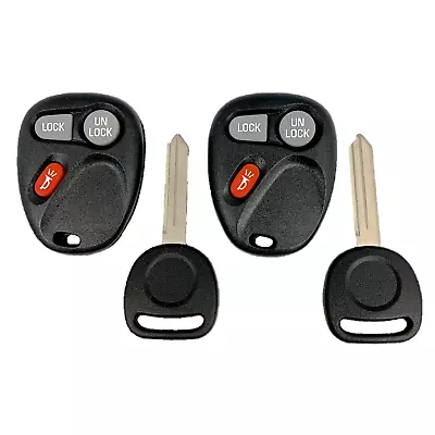 2 OEM Electronics Keyless Remote Fobs + Keys CHEVY GMC 3B KOBLEAR1XT 15042968 • $17.65