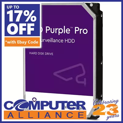 8TB WD 3.5  SATA 6Gb/s Purple Pro SV HDD WD8001PURP • $419