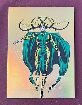 2023 Fleer Ultra Marvel Midnight Sons Hela Gold Medallion 32/200 • $24.99