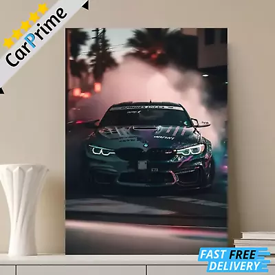 Wall Art Cavass BMW M SPORT Car Canvas Car Enthusiast Wall Picture Canvass Large • £9.99
