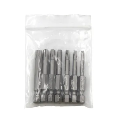 5 Point Security Star Torx Screwdriver Bits Set T10-T40 2-Inch Length 7 Pieces • $12.49