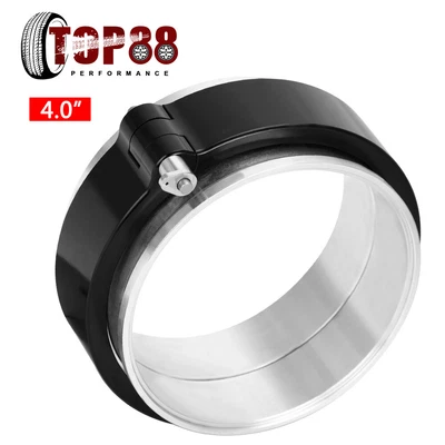 $29.90 • Buy 4 Inch 102mm Aluminum Quick Release HD V-Band Clamp For Intake Intercooler Pipes