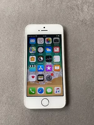 Apple IPhone 5s White Unlocked 16GB 1GB RAM 4  Touchscreen Excellent Condition • £19.95