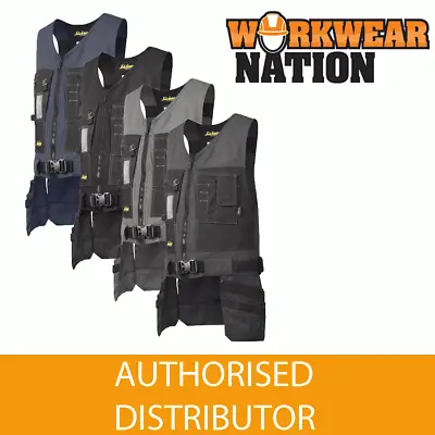 £88.50 • Buy Snickers 4254 Utility Work Tool Vest Gilet, Canvas+
