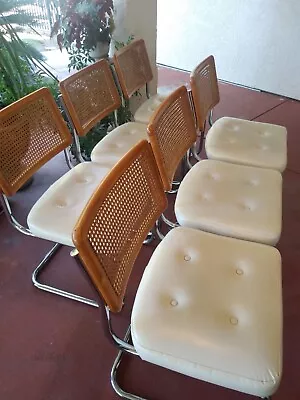 Vintage 1980s Cesca-style Chairs • $600