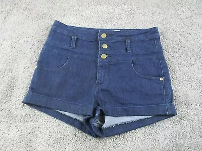 Supre Denim Shorts 8 W29 Mid Rise Cuffed Hot Pants  • $3.21