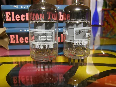 IEC [Mullard] 7025A 12AX7A 12AX7 Tested Matched & Matched Codes 7025 • $95.95