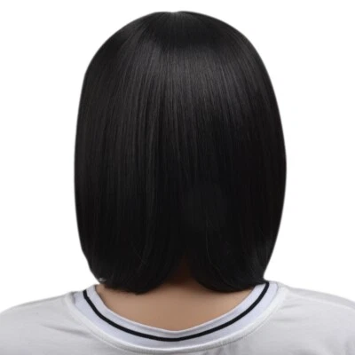 $11.08 • Buy Natural Straight Wig Synthetic Hair For Women 40cm Heat Resistant Female Ha Z9L3