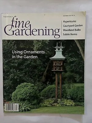 $27.99 • Buy 2000 December Fine Gardening Magazine Using Ornaments In The Garden (MH466)