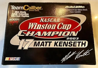 MATT KENSETH #17 WINSTON CUP CHAMPION 2003 Smirnoff Ice Taurus1:24 TEAMCALIBER • $39.95