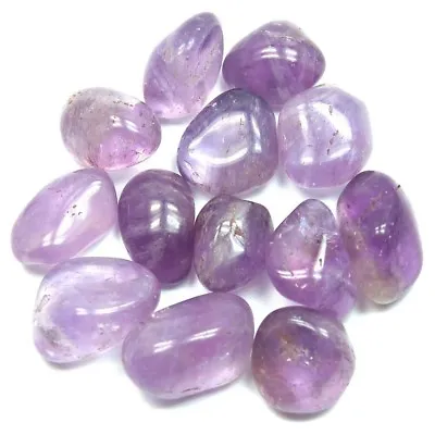 2 Amethyst Crystals Healing Chakra  Stone  Gemstone Reiki 17-30mm  Brazilian • £3.25