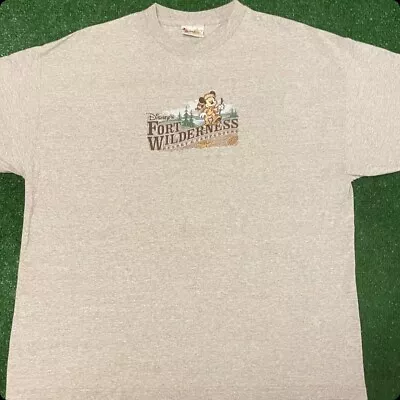 Vintage 90s Disney Fort Wilderness Resort Mickey Mouse VTG Shirt Mens Size XL • $29.99