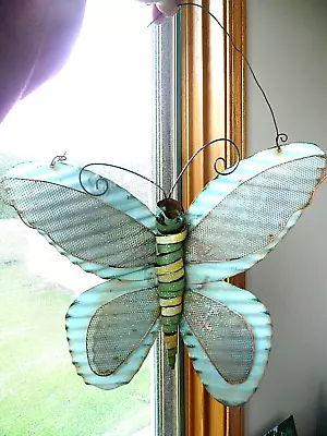 Metal Butterfly Art Hanging Decor • $6.99