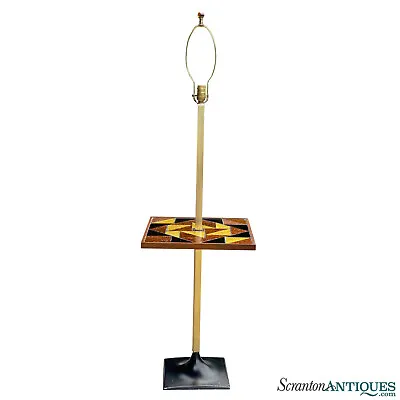 Mid-Century Modern Glass Mosaic Table Floor Lamp By Georges Briard • $880