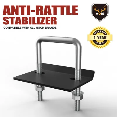 $16.95 • Buy Anti-Rattle Stabilizer Hitch Tightener Bracket Tongue Tow Bar Caravan Trailer