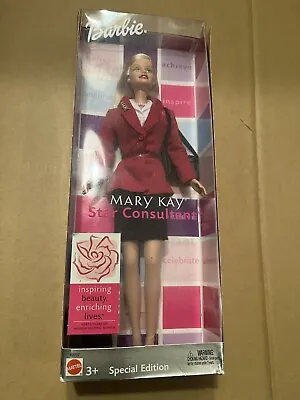 MARY KAY STAR CONSULTANT BARBIE DOLL MATTEL B2737 2003 SPECIAL EDITION Brand New • $75.24