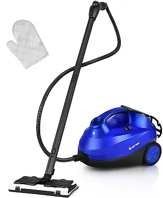 Costway 2000W Duty Steam Cleaner Mop Multi-Purpose W/19 Accessories 4.0 Bar 1.5L • $98.96