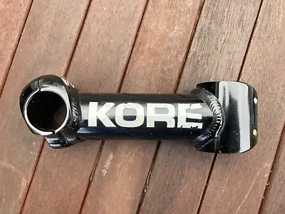 Kore Black Stem 3 Bolt 120mm 1 1/8  Threadless 25.4 Clamp MTB Vintage • $45