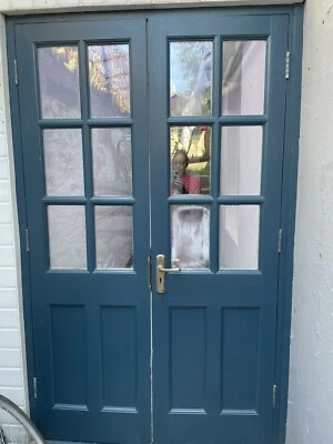£100 • Buy Double Glazed Timber Exterior Patio Doors
