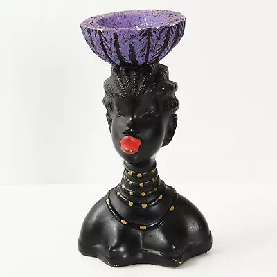 Tidy Plaster African At Basket 1950 Rockabilly 50S 1950S • £51.13