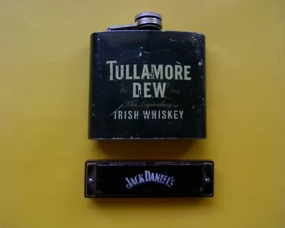 Tullamore Dew Irish Whiskey VINTAGE HIP FLASK • $35